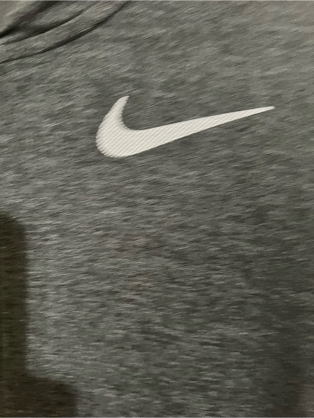 Nike Gray Dri-Fit Zip Athletic Jacket